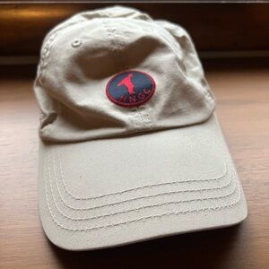 American Needle Golf Hat Hazeltine National Golf Club Minnesota Khaki Tan